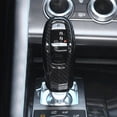 thumbnail image 3 of Fydun Gear Shifter Knob Frame Cover Trim ABS Carbon Fiber Style Car Interior For Land Rover Range Rover Sport 2014-2017, 3 of 8