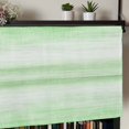 thumbnail image 5 of Valances for Windows, Green Ombre Light Filtering Window Treatment Valances for Living Room/Bedroom/Bathroom Windows, Modern Gradient Abstract Art 42"x 12" Rod Pocket Kitchen Curtains, 5 of 9