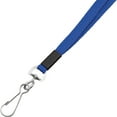 thumbnail image 2 of Advantus, AVT97130, Metal Clasp Flat Breakaway Lanyard, 24 / Box, Blue, 2 of 3