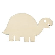 Hello Hobby Wood Turtle Shape, Ready to Decorate Die Cut Shape, 4 in. x 2.28 in.