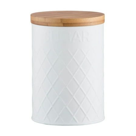 Typhoon Embossed White Sugar Storage