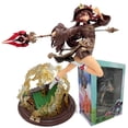 thumbnail image 2 of Figura de Anime Genshin Impact Hu Tao, vestido de novia Gan Yu, figura de acción Keqing/Paimon/Klee, modelo de colección, juguetes de muñeca, 26cm Gong Bohan LED, 2 of 2