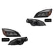 thumbnail image 1 of Par de Faros DEPO Cascadia 2019 A 2021 Freightliner Fondo negro Con módulo Leds, 1 of 4