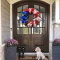 thumbnail image 5 of Loespoir Independence Day Star Garland, Door Hanging Independence Day Decorations, Home Holiday Props Patriotic, for Porch, Mantel, Red White Blue, 5 of 9