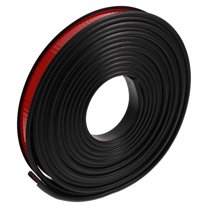 Self Adhesive U Shaped Rubber Edge Trim for Plywood Woods Shelf Cabinet Countertop 1 Set