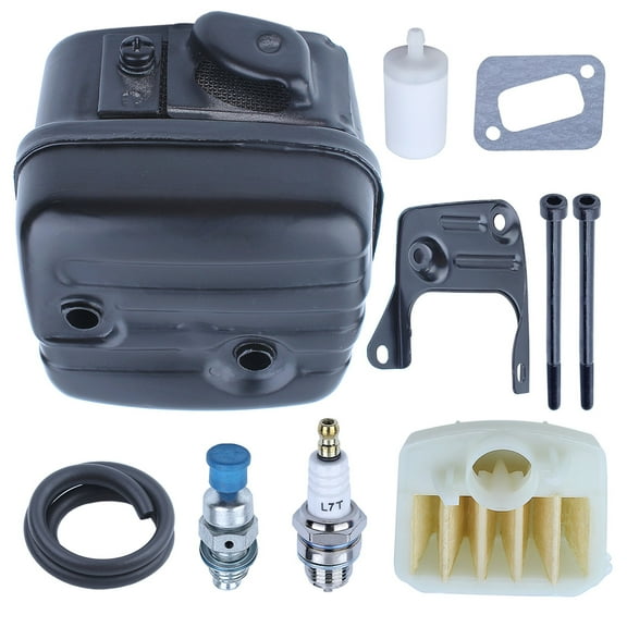 For Husqvarna 340 345 350 353 346XP Exhaust Muffler Air Filter FR