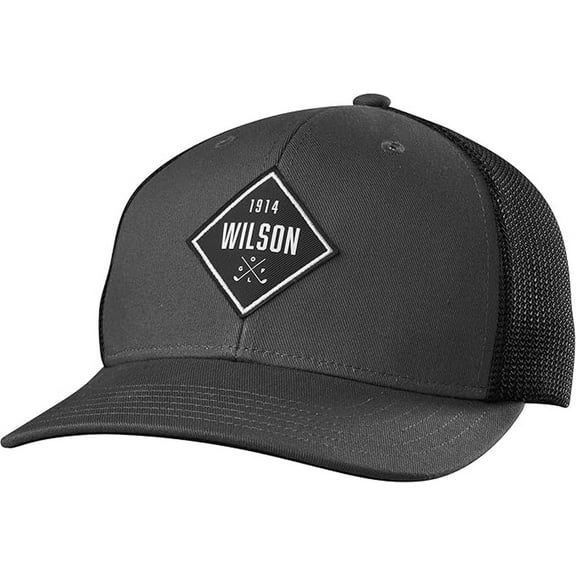 Wilson Staff 1914 Snapback Hat (Grey/Black, Adjustable) Golf Cap 2025 NEW
