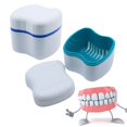 thumbnail image 2 of Health Care Denture False Teeth Cleaning Tool Box Storage Case Basket Container, 2 of 10