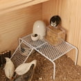 thumbnail image 4 of lionlar Chicken Feeding Platform Grid Design Farmhouse Storage Rack for Feeder Equipment, 4 of 9