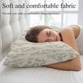 thumbnail image 5 of Green Botanical Pillow Covers 16"x24", Pastoral Elegant Spring Floral Rustic Soft Brushed Microfiber Breathable Throw Pillow Covers, Decorative Pillowcase with Zipper for Couch Sofa Bedroom, 5 of 9