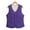 Purple, variant on Warm Women's Down Vest Lined Slim Fit Insulated Body Warmer For Layering And Cold Weather Thigh Length Coat Women Sleeveless Trench Vest for Women Women's Vests Fashion Light Weight Riding Jacket E