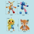 thumbnail image 6 of Pet Plush Toy Bite Resistant Interactive Dog Squeaky Toy Cute Animal Shaped Pet Chew Toy Pet Supplies, 6 of 8