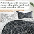 thumbnail image 6 of Elegant and Chic Winter Brush Reversible Soft Down Alt 3-Piece Comforter Set by Southshore Fine Linens, 6 of 9