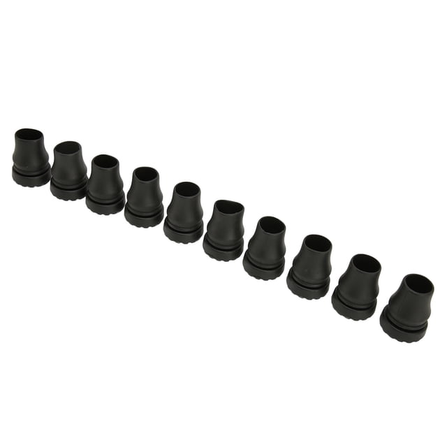 Muleta 10 Uds. Puntas De Muleta Antideslizantes De PVC, Tapa De Repuesto Para Andador, Silla De Baño, 22mm