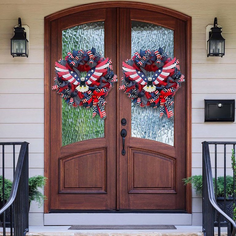 How to make a beautiful mesh wreath for your front door