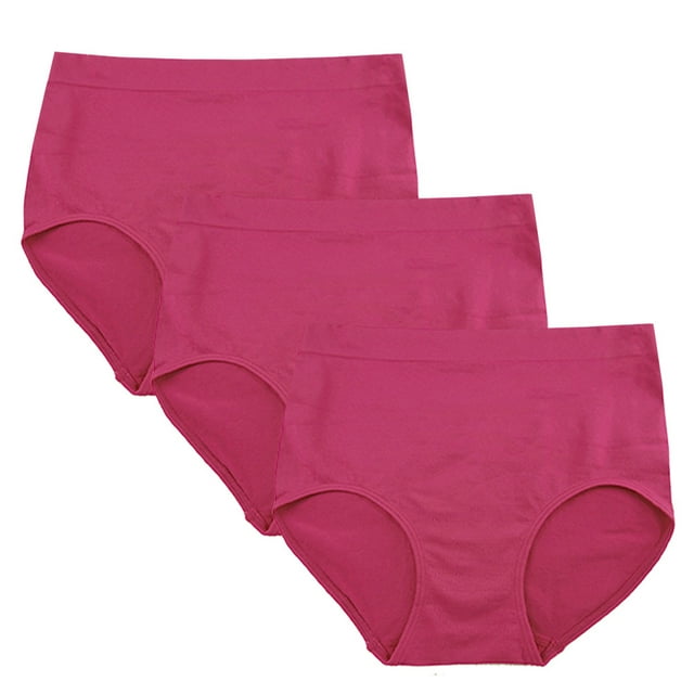 FEM Culottes pour FEMmes Sans Coutures, Culottes Couvrantes - Lot de 3