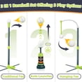 thumbnail image 3 of Juego de bolas en T Surelect 3 en 1 para niños con altura ajustable, 3 of 6