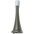 thumbnail image 2 of Litepak Spring Door Stop 3" Premium Heavy Duty Stopper Steel w/Plastic Bumper (Satin Nickel, 24 Pack) Satin Nickel 24 Pack, 2 of 3