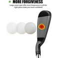 thumbnail image 3 of MAZEL Men Golf Iron Set (9PCS) or 1,2,3,4,5,6,7,8,9,Pitching Wedge,Sand Wedge with Steel Shafts for Right Handed Golfers, 3 of 6