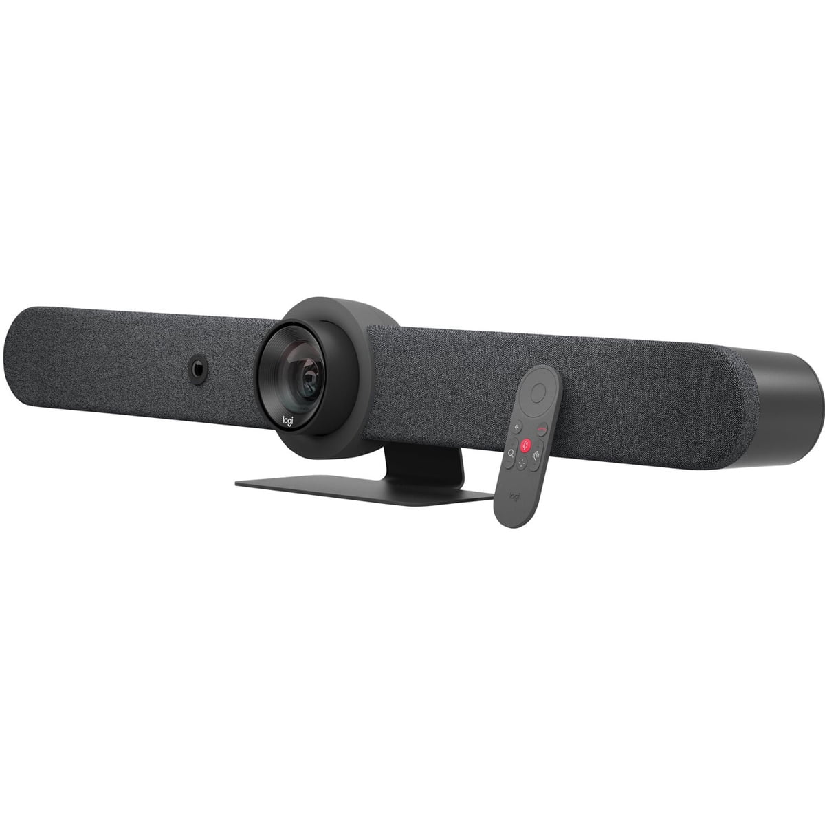Logitech Rally Bar 4K Ultra HD All-in-One Video Conference Camera with ASUS NUC Mini PC, 10.1" TAP Touch Controller and 2x Mic Pods, TAA Compliant