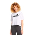 thumbnail image 3 of Playera Puma ESS Cropped para Mujer 586866-02 blanco L Puma 586866-02 BLUSA ESS CROPPED, 3 of 3