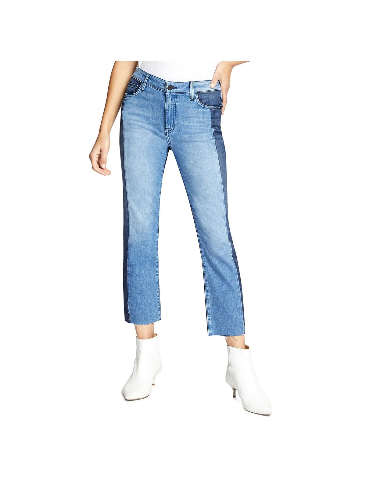 womens jeans raw hem