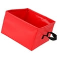 thumbnail image 4 of Maceta plegable a prueba de fugas cubo de campamento plegable de viaje portátil 13l rojo 13l, 4 of 10