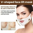 V Line Lifting Mask 5 Pcs V Shaping Face Masks Hydrogel Collagen Mask With Aloe Vera Neck