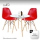 thumbnail image 5 of Set de 4 sillas Eames MINIMALISTAS HOMEASY COLOR rojo, 5 of 5