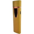 thumbnail image 1 of USB Plasma Lighter Flameless Electric Double ARC Dual Pulse Torch Rechargeable Lithium Power Battery (Spark - Glamorous Gold), 1 of 3