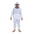 thumbnail image 2 of Premium Beekeeping Protective Suit with Hooded Jacket and Pants Durable and Washable Beekeeper Suit for Beekeeping Essential Equipment for Beehive Tending, 2 of 7