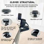 4K USB Webcam with Fill Light, Halloween Gift,and-Play, Autofocus Streaming Camera