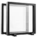 thumbnail image 3 of WISHDIAM 2PCS Display Case for AA Medallion, Stone, Picture, 3D Floating Frame, Casino Chip, Insect, Arrowhead, Guitar Pick, Frame Stand Holder for Military Coin, Dollar Bill, Specimen Box, 3 of 4