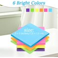 thumbnail image 2 of 72 Pack Sticky Notes 3x3 in Post Bright Stickies Colorful Super Sticking Pads Self-Stick Note Pads it Strong Adhesive Easy to Post for Home Office Notebook, 2 of 3