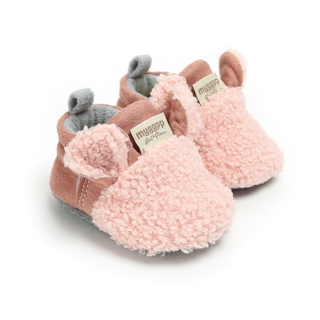 

Infant Baby Boy Girl Newborn Cute Lamb Slippers Prewalker Trainers Crawling Shoes