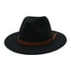 thumbnail image 5 of Sombrero Fedora Yuyangstore Unisex Invierno Otoño Negro, 5 of 8