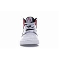 thumbnail image 3 of Jordan Kid's 1 Mid White Black Gym Red Shoes, from StockX, 3 of 5