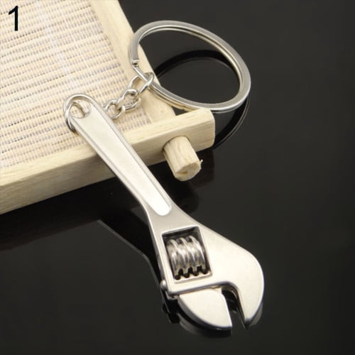 Cheers.US Creative Tool Keychain Metal Spanner Keyring Pendant Key