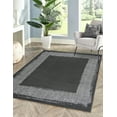 thumbnail image 2 of Beverly Rug Runner Rugs for Living Room Door Mat Dark Gray Off White 2' x 3', 2 of 8