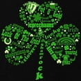 thumbnail image 3 of CafePress - St Paddys Day Shamrock Sweatshirt (Dark) - Classic Crew Neck Sweatshirt, 3 of 4