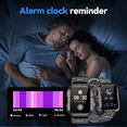 thumbnail image 6 of Smart Watch Bluetooth (Answer/Make Call) 1500mAh 60 days standby Fitness Tracker IP68 Waterproof LED Flashlight body, sprot sleep Monitor, Men Watch, 6 of 8