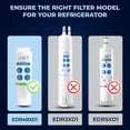 thumbnail image 4 of Mist UKF8001 Filtro 4 de repuesto para Maytag, Whirlpool Filter 4 Everydrop EDR4RXD1, 4396395, Kenmore 46-9005, RWF0900A Filtro de agua para refrigerador (1 paquete), 4 of 5
