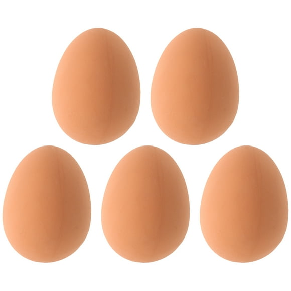 BRIGHTFUFU 5 uds. De huevos de juguete para perros, huevos hinchables, juguetes interactivos para perros, huevos hinchables, bolas para perros pequeños, cachorros y mascotas