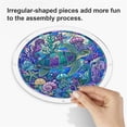 thumbnail image 4 of chaungfeng Acrylic Puzzle Suncatcher, Turtle Sun Catchers Puzzle for Window Hanging, DIY Craft Puzzles for Adults, Gift for Women, Men, Wife, Mom, Home & Garden Decor, 7.87 in, 4 of 9