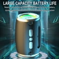 thumbnail image 7 of Karymi Bluetooth Speaker with HD Sound, Portable Wireless, for Home/Party/Outdoor/Beach, Electronic Gadgets, Birthday Gifts Intelligent Bluetooth Speaker Bluetooth Flash Deals Clearance, 7 of 7