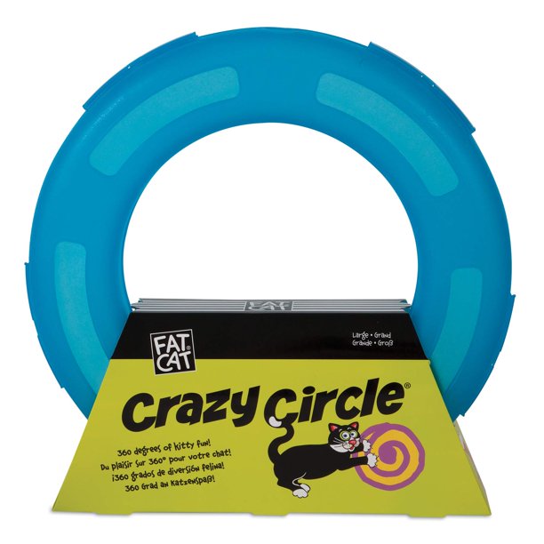 Juguete interactivo para gatos Fat Cat Crazy Circle