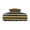 D, variant on Hair Claw for Women, Strong Grip Non-Slip Teeth Hair Clip, Striped Print Shark Hair Claw, Widened Rectangular Hair Clip for Long Thick Hair