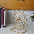 thumbnail image 5 of Rotatable -Wheel Bookshelf Decor, Shelf House Living Room Decor- Fireplace or Desk Decor, Friend, 5 of 5