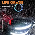 thumbnail image 3 of Linterna frontal LED Yashi recargable superbrillante impermeable gris, 3 of 5