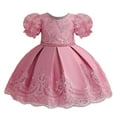thumbnail image 1 of Robes Fille Robes Formelles Filles Robes Roses pour Filles Robe de Concours Robe pour Filles Mode Filles, 1 of 6